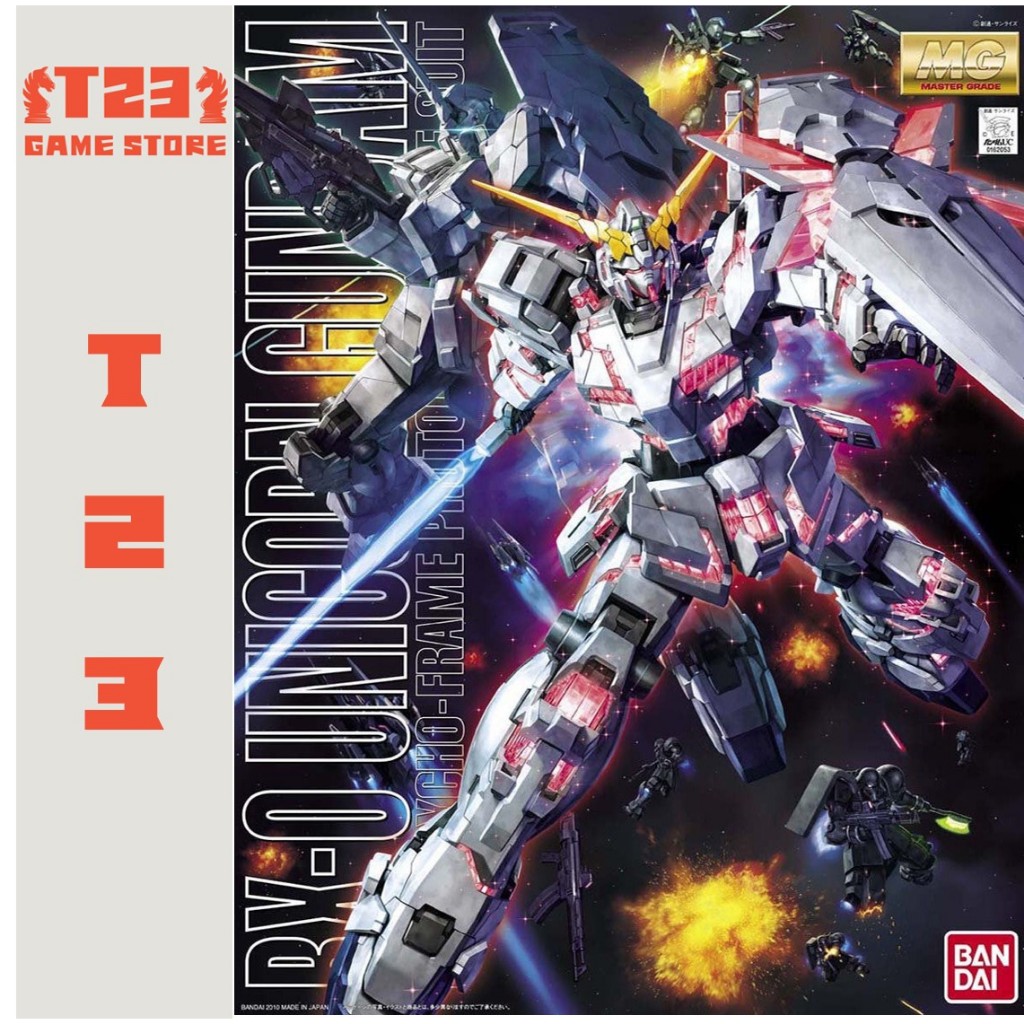 RX-0 UNICORN GUNDAM – MG – 1/100 – MG UNICORN GUNDAM (OVA) – MÔ HÌNH GUNDAM CHÍNH HÃNG BANDAI