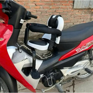 Ghế ngồi xe máy có vòng bảo vệ an toàn cho  bé - Ghế ngồi trước xe số, xe ga, xe đạp điện cho bé yêu
