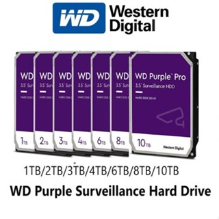  Ổ Cứng HDD Western PurPle 1TB 2TB 3TB 4TB 6TB 8TB 10TB Chuyên Camera Máy Tính PC NAS,...BH24 Tháng 