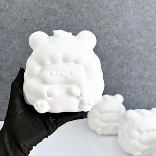  Heo đất chưa tô tượng tô  sơn màu cho bé vẽ size từ nhỏ tới lớn heo đất chưa tô hình con cừu 