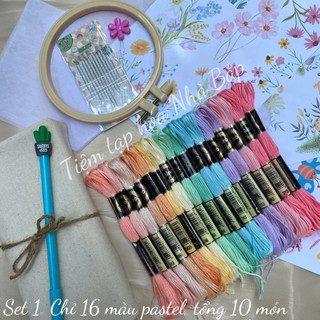 Set Tập Thêu Basic Dành Cho Người Mới Tập Thêu