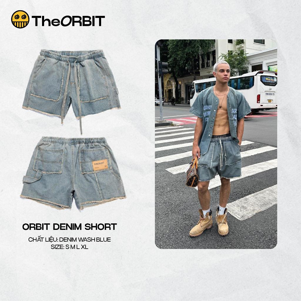 Quần Short Nam Nữ The ORBIT - ORBIT Denim Short - Local Brand Chính Hãng