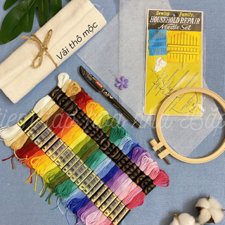 Set Tập Thêu Basic Dành Cho Người Mới Tập Thêu