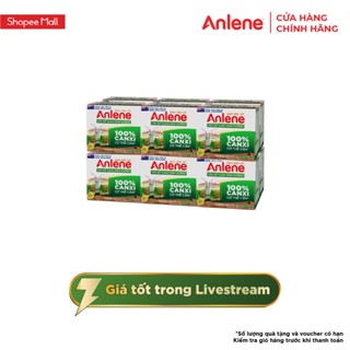 [KOL] Thùng 48 Hộp sữa nước Anlene CONCENTRATE đậm đặc Hương Sô-cô -la125ml/Hộp