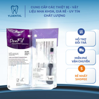 Composit Denfil đặc tuýp 4g nha khoa - men khểnh, Vật liệu trám răng, Dùng trong Nha khoa và Spa