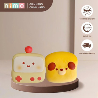 Đồ Chơi Squishy Bóp Mềm Nhiều Hình Dễ Thương Chất Liệu Nhựa PU Cao Cấp An Toàn Cho Bé - Nimo