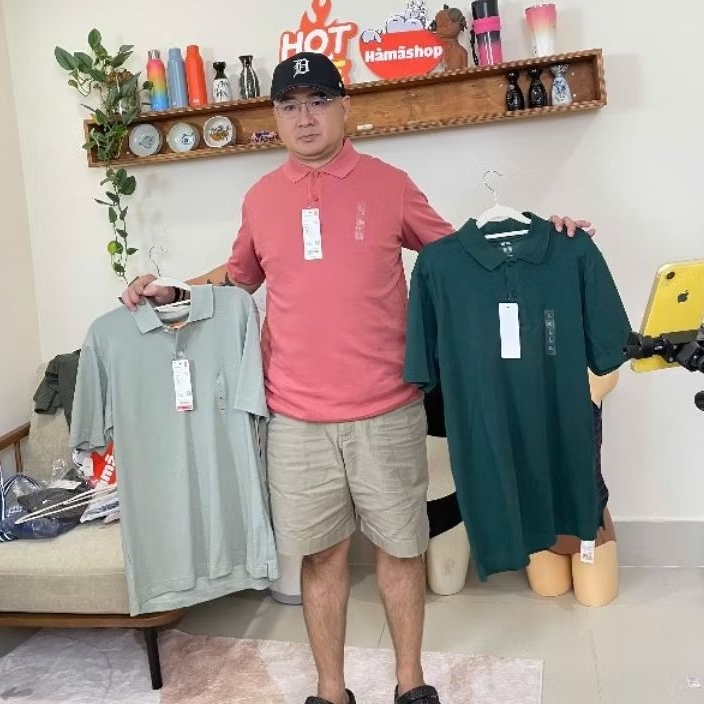 [2025 ] ÁO POLO VẢI PIQUE - AIRISM COTTON