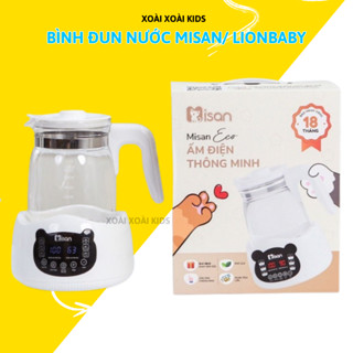  Bình đun nước pha sữa MISAN | LIONBABY ấm đun nước giữ nhiệt hâm sữa tiệt trùng đồ dùng cho bé 