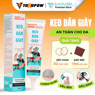 Keo Dán Giày Siêu Dính Trong Suốt Chính Hãng MINSU M2522 Chuyên Dụng Cho Giày Dép Da Thể Thao, Sneaker, Cao Gót An Toàn