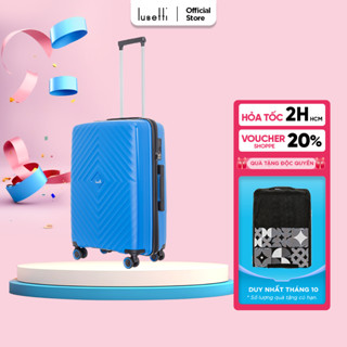 Vali Kéo Lug Lusetti Azure S20/S24 LS1159 Nhựa PP Chống Bể Vỡ, Khóa TSA An Ninh Quốc Tế