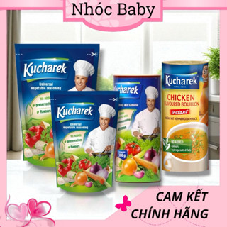 Hạt nêm rau củ Kucharek thuần chay (Đức) 200g/300g (12m+)