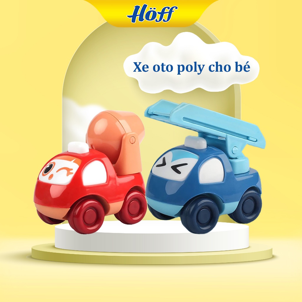 Xe đồ chơi oto poly cho bé (giao mẫu ngẫu nhiên)