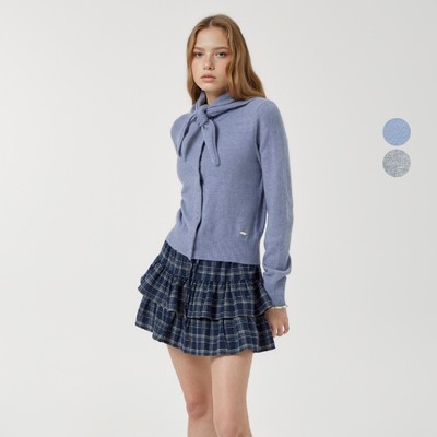 Áo Cardigan WHO.A.U Bokashi Scarf Set Cardigan_WHCKF4946F