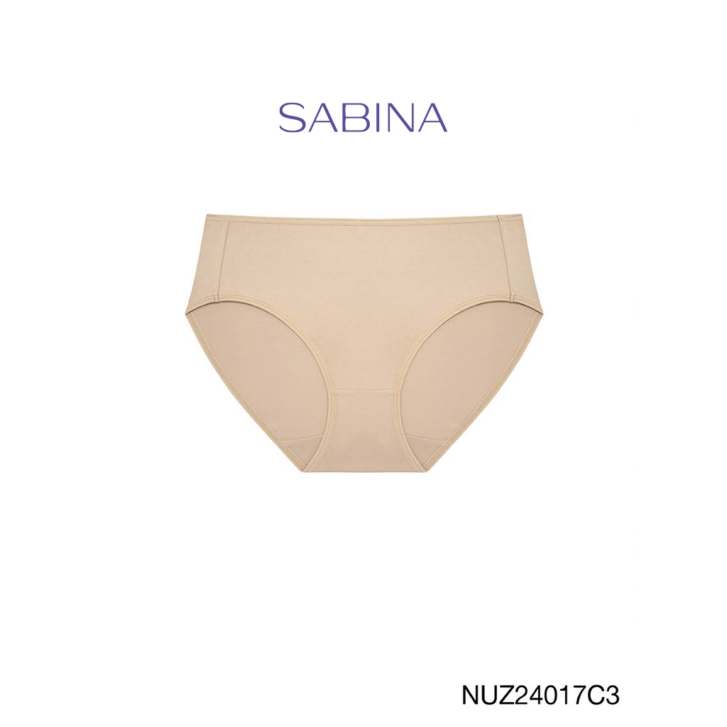 [Độc quyền Online] Quần Lót Lưng Vừa Cạp Cao Màu Trơn Panty Zone By Sabina NUZ24017