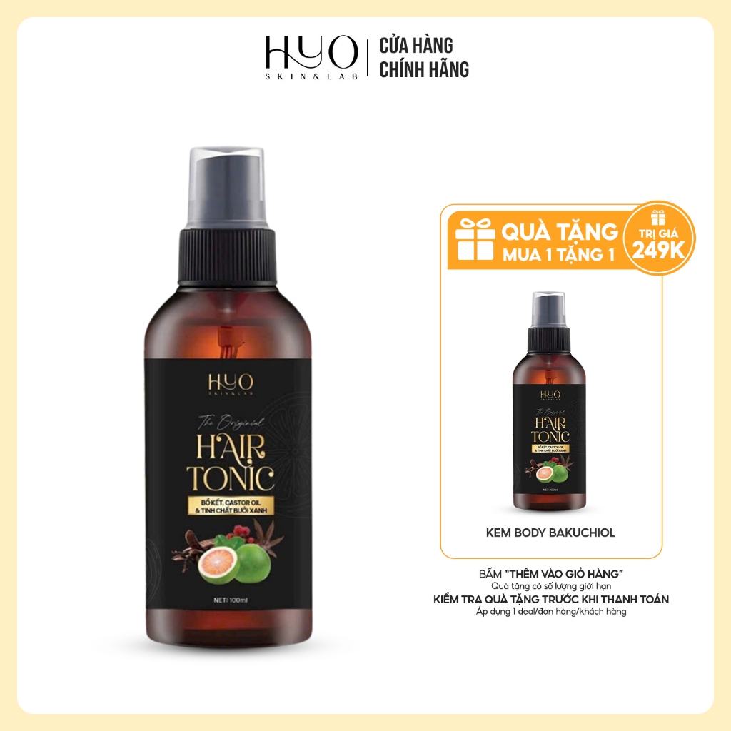XỊT BƯỞI DƯỠNG TÓC HAIR TONIC [HYO skin&lab]