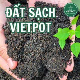 Đất sạch đa dụng VIETPOT thích hợp trồng rau hoa củ quả cây kiểng giàu dinh dưỡng giữ ẩm tốt. 