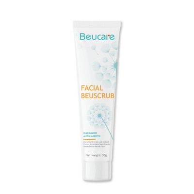 [ Gift ] Tẩy tế bào chết mặt BEUSCRUB trà xanh, tẩy da chết mặt ,thấm hút dầu thừa , làm sạch da 30g