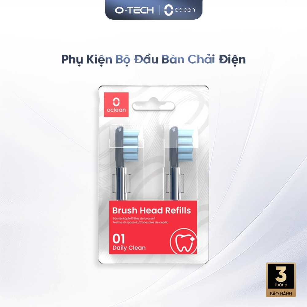 Đầu Bàn Chải Điện Oclean Phù Hợp Các Dòng Oclean (Trừ Dòng Kids)