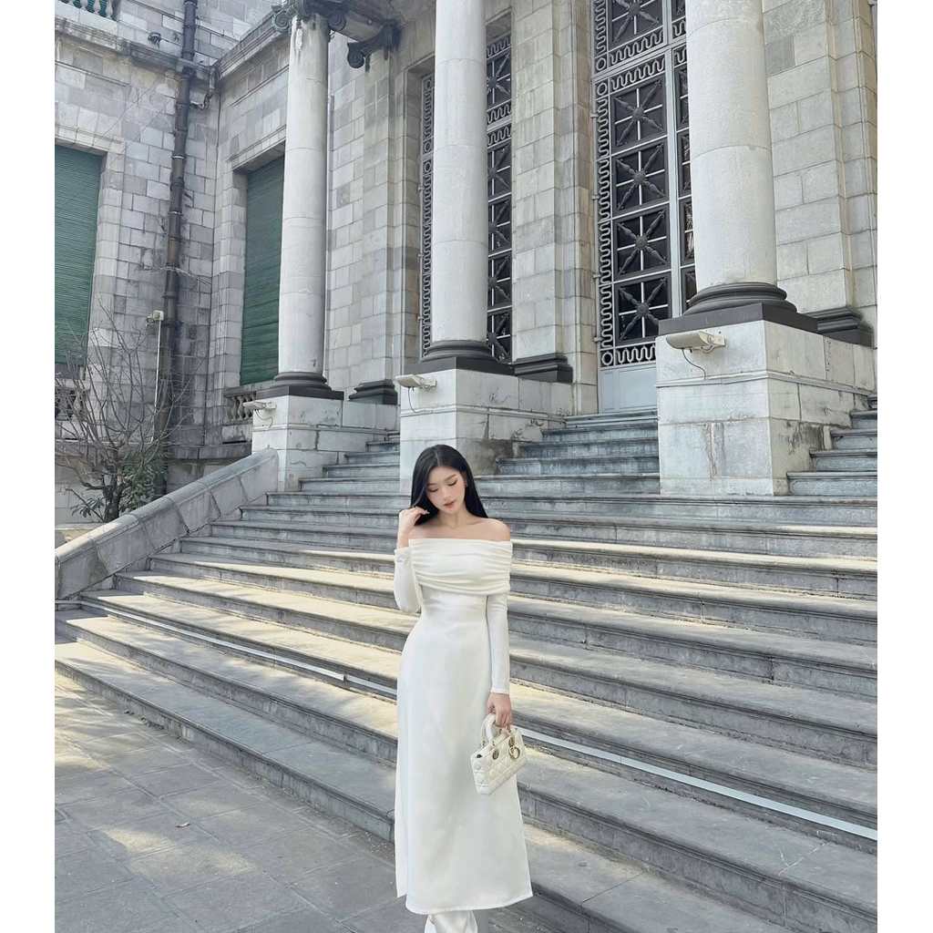 pass áo dài trắng