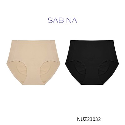 [Độc quyền Online] Combo 2 Quần Lót Lưng Cao Cạp Cao Không Viền May Màu Trơn Dáng Bikini Panty Zone By Sabina NUZ23032