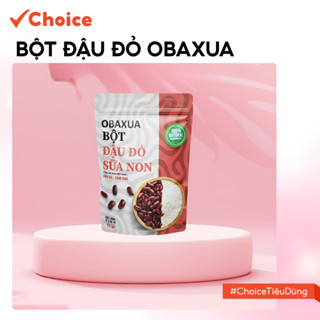   New   Choice  Bột ủ trắng Obaxua OG021 đậu đỏ sữa non nguyên chất 75g dưỡng trắng cấp ẩm  