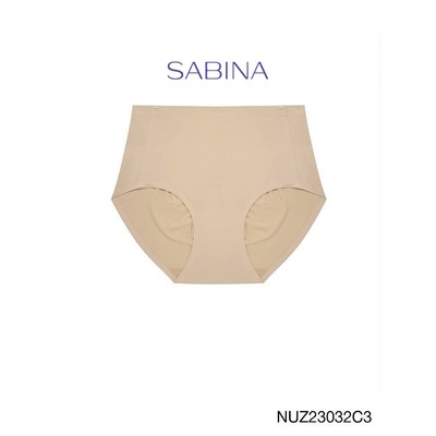 [Độc quyền Online] Quần Lót Lưng Cao Cạp Cao Không Viền May Màu Trơn Dáng Bikini Panty Zone By Sabina NUZ23032