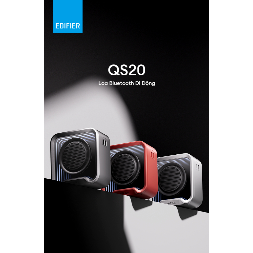 Loa Bluetooth Di Động 6.0 EDIFIER QS20 - Đến 12H Chơi Nhạc - Công Suất 6W - Chế Độ Âm Thanh Da Dạng - 15 Tháng Bảo Hành | BigBuy360 - bigbuy360.vn