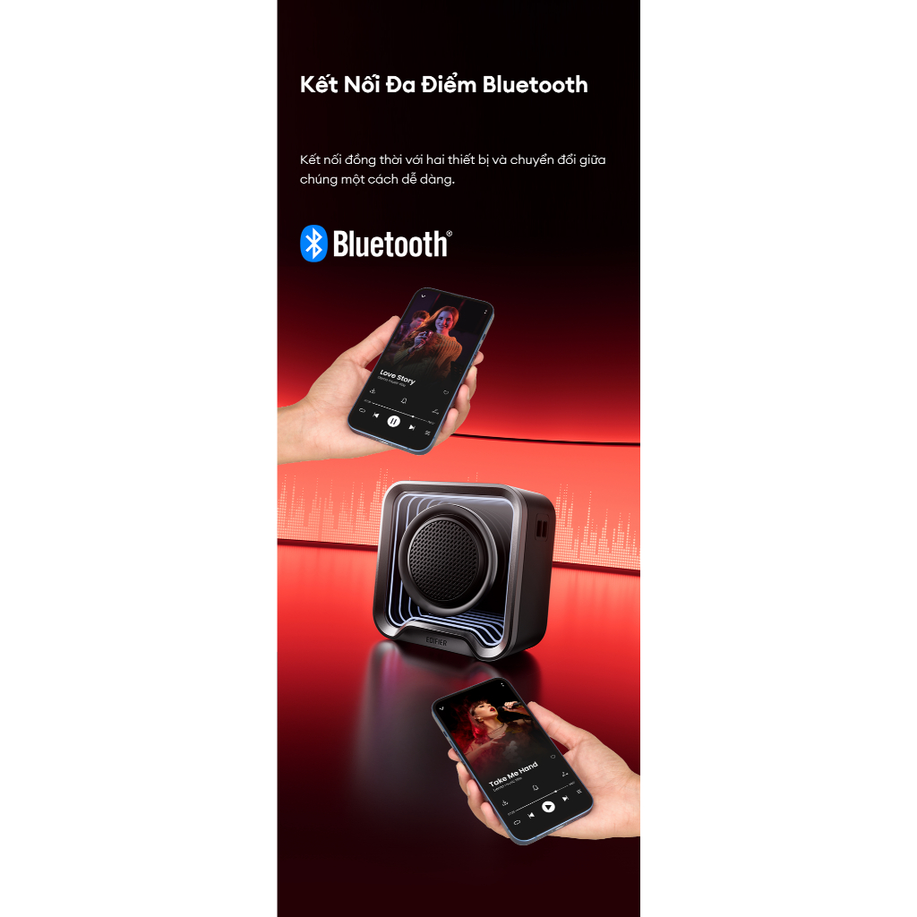 Loa Bluetooth Di Động 6.0 EDIFIER QS20 - Đến 12H Chơi Nhạc - Công Suất 6W - Chế Độ Âm Thanh Da Dạng - 15 Tháng Bảo Hành | BigBuy360 - bigbuy360.vn