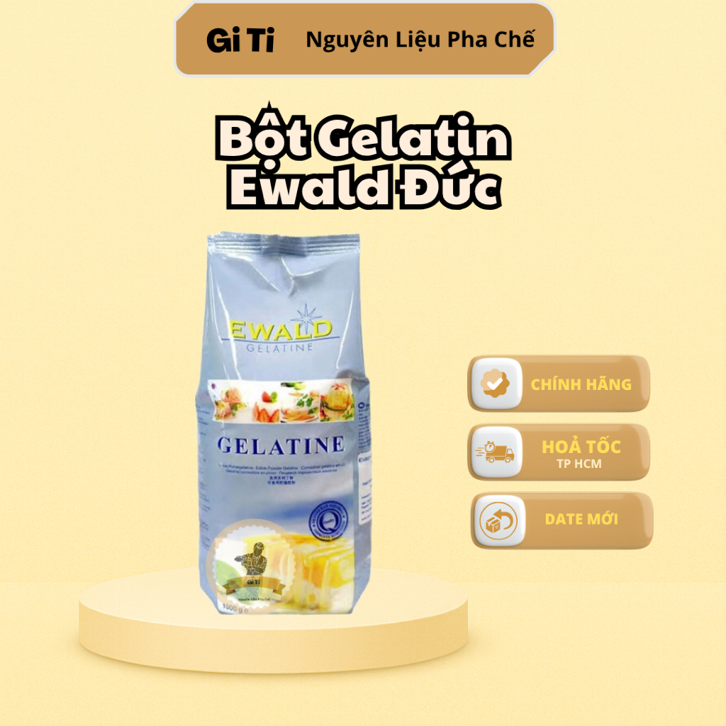 Bột gelatin Ewald (Đức) gói 1kg
