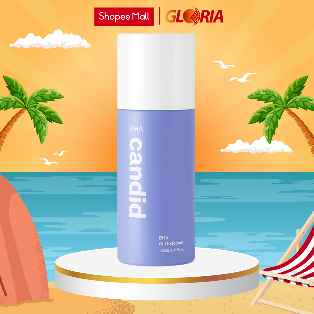 Hoạt Chất BHA Tẩy Tế Bào Chết & Thông Thoáng Lỗ Chân Lông - CANDID BHA Gel Exfoliant 100ml