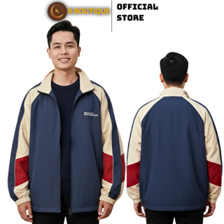 Áo Khoác Dù 2 Lớp Nam Nữ Thời Trang | Áo Khoác Gió Phối Màu Cá Tính Chống Nước, Giữ Ấm