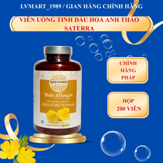 Viên Uống Tinh Dầu Hoa Anh Thảo SATERRA - Chính Hãng Pháp