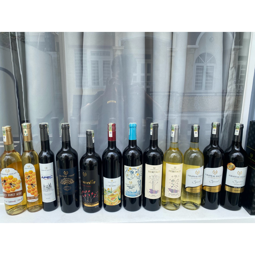 Ruou Vang Đà Lạt Chateau DaLat 12% 750ml