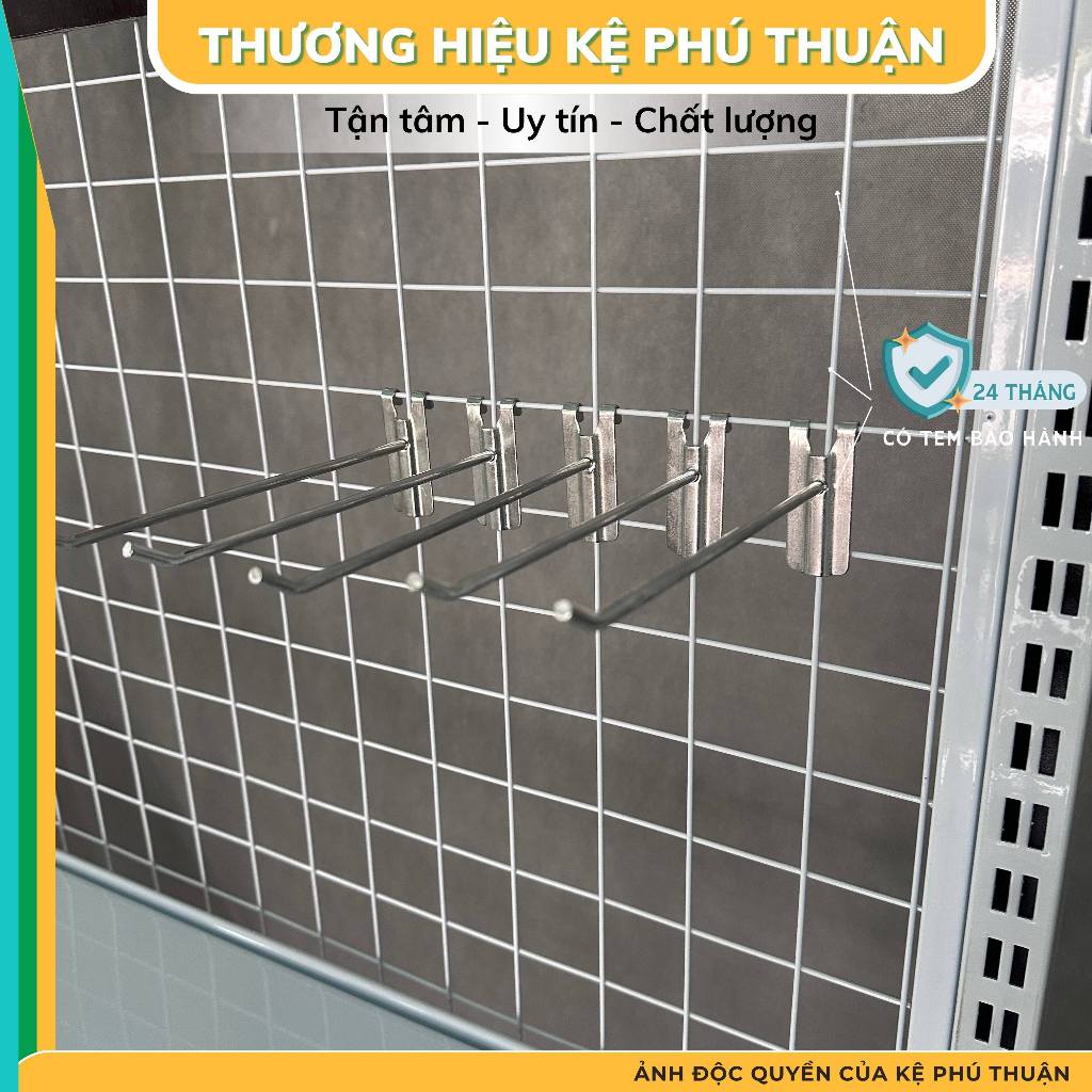Combo 100 móc lưới 12cm mạ kẽm - Kệ Phú Thuận