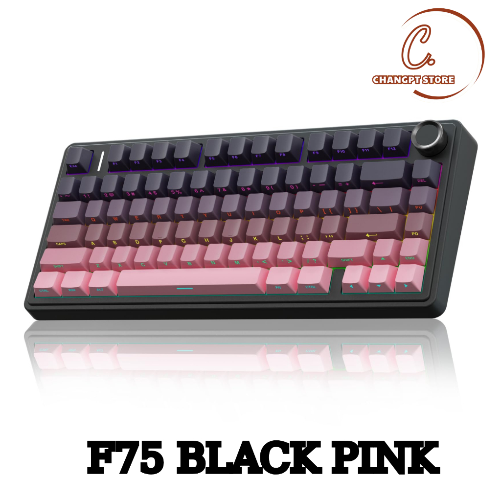 AULA F75 PRO| BÀN PHÍM CƠ KHÔNG DÂY 3 MODE KẾT NỐI | MẠCH XUÔI | LAYOUT 75% | BigBuy360 - bigbuy360.vn