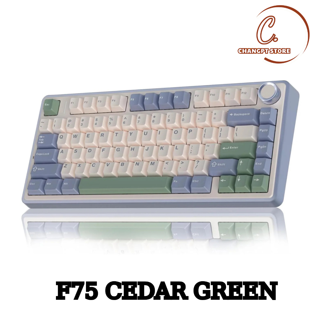 AULA F75 PRO| BÀN PHÍM CƠ KHÔNG DÂY 3 MODE KẾT NỐI | MẠCH XUÔI | LAYOUT 75% | BigBuy360 - bigbuy360.vn