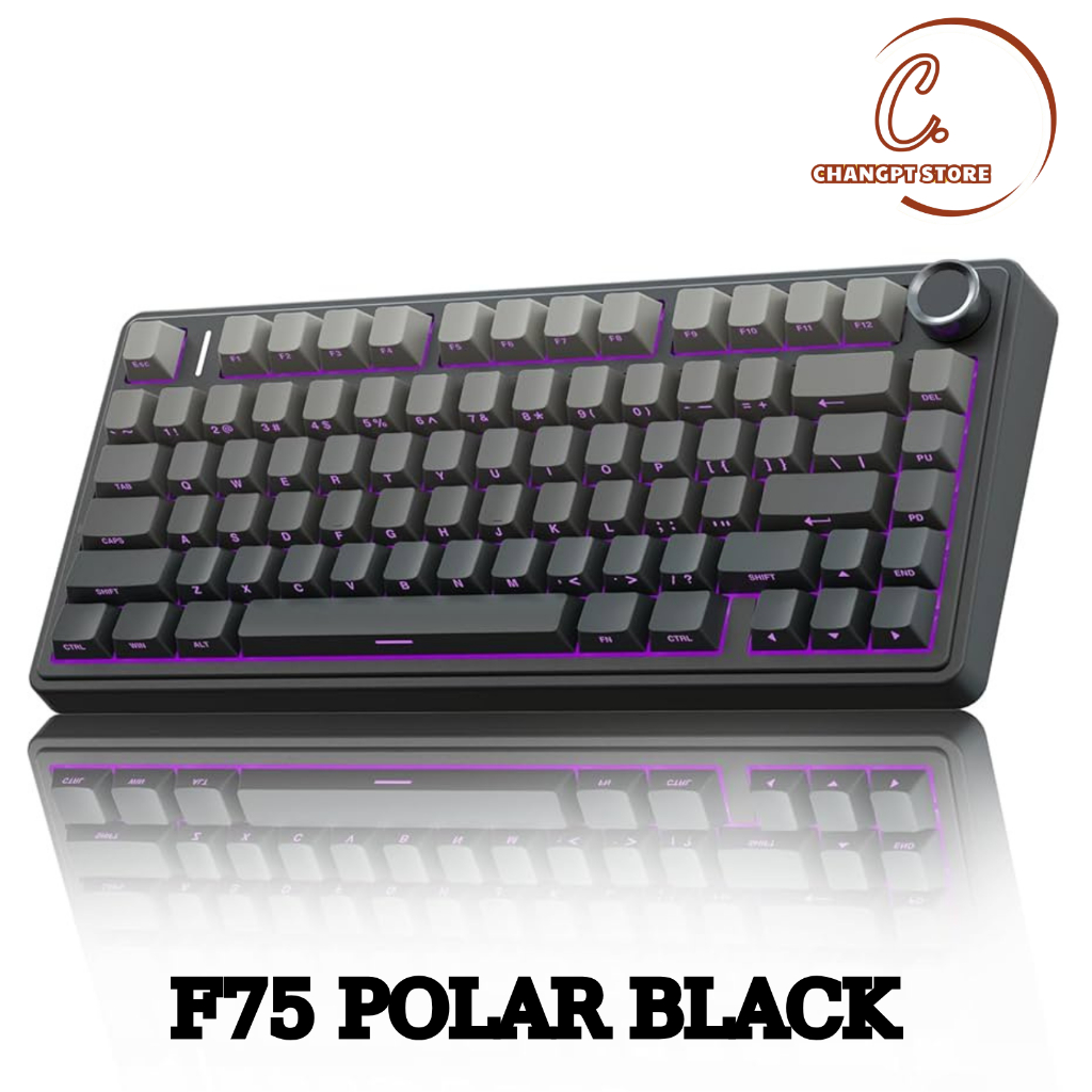 AULA F75 PRO| BÀN PHÍM CƠ KHÔNG DÂY 3 MODE KẾT NỐI | MẠCH XUÔI | LAYOUT 75% | BigBuy360 - bigbuy360.vn