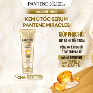 [Mới khai trương] Kem Ủ Tóc Serum PANTENE Miracles Phục Hồi Liên Kết Tóc Tuýp 180ML