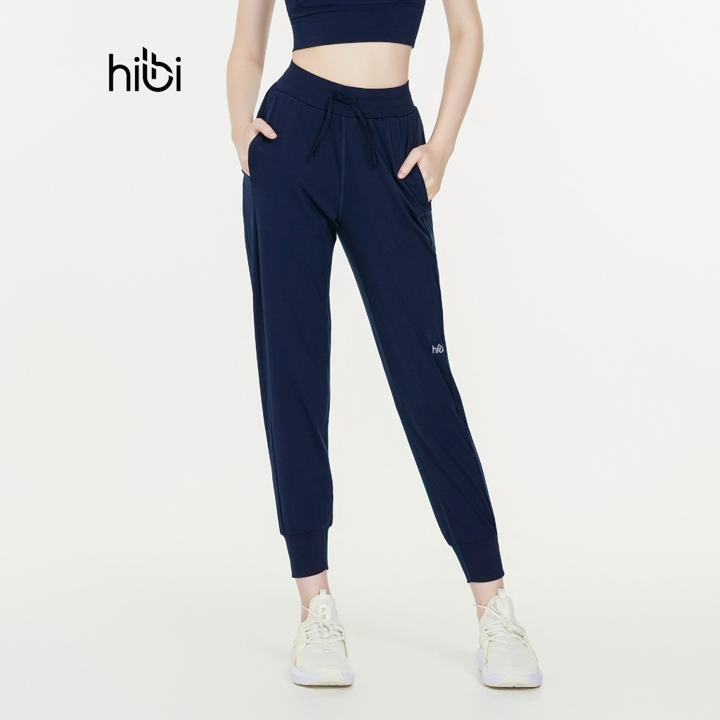 Quần Jogger Tập Yoga Gym Hibi Sports QD319, Kiểu Jogger Có Túi Phối 2 Bên
