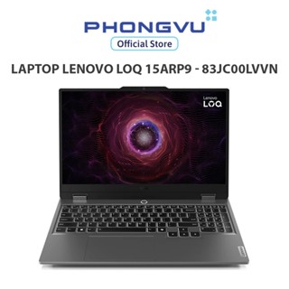  Laptop Lenovo LOQ 15ARP9 - 83JC00LVVN  Ryzen 5 7235HS  RTX 3050 6GB 16GB  512GB  Windows 11  - Bảo hành 24 tháng 