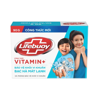 Xà Phòng Lifebuoy Bạc Hà Mát Lạnh 90g – Sạch Khuẩn, Dịu Nhẹ, Hương Bạc Hà Sảng Khoái