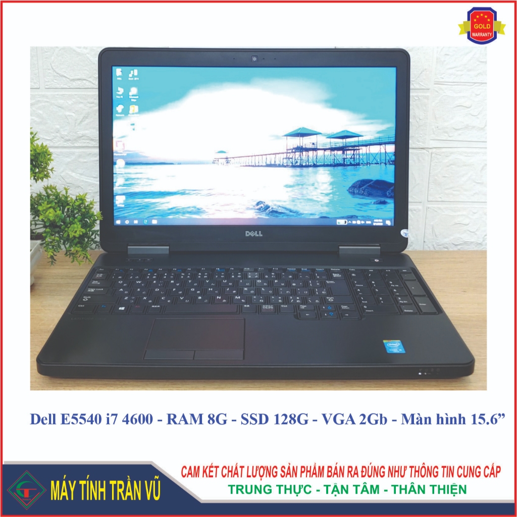 [GIẢM GIÁ] Laptop Dell 5540 Core i7 4600 RAM 8/16G VGA đồ hoạ Game Lol, văn phòng