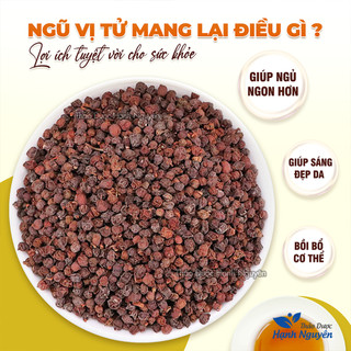 Ngũ vị tử 100g, khô, sạch, không lẫn tạp chất - Thảo Dược Hạnh Nguyên