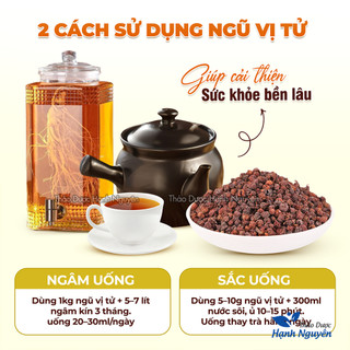 Ngũ vị tử 100g, khô, sạch, không lẫn tạp chất - Thảo Dược Hạnh Nguyên