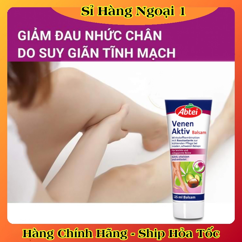 Kem Bôi giãn tĩnh mạch Abtei Venen Aktiv 125ML - Hàng Đức