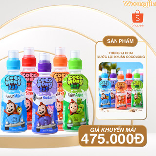 Khuyến Mãi SP Mới - Thùng 24 Chai Nước Lợi Khuẩn Cocomong 235ml - Woongjin