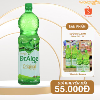 Nước Nha Đam Dr.Aloe - Woongjin chai 1.5L