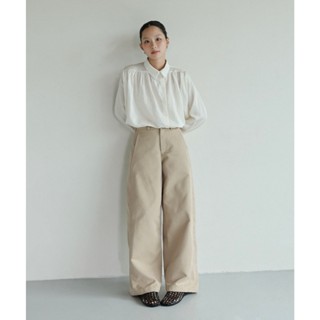  Quần kaki dài form suông ống rộng SOMS | Amber Trousers 