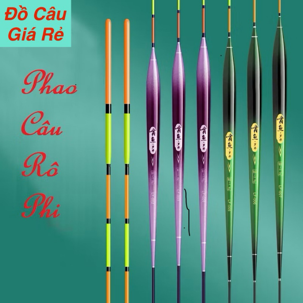 Phao Câu Đài Rô Phi Siêu Nhạy Chất Liệu NaNo Cao Cấp, Phao Câu Cá Rô Phi LF