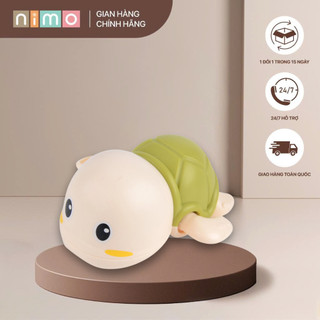Đồ Chơi Nhà Tắm Hình Chú Rùa Vặn Cót Cho Bé, Đồ Chơi Trẻ Con Thả Bồn Tắm Hồ Bơi Vui Nhộn - Nimo